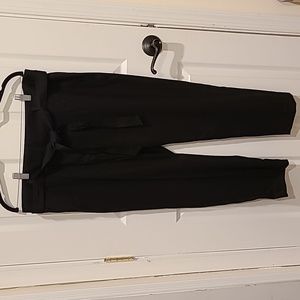 Ankle length black pants